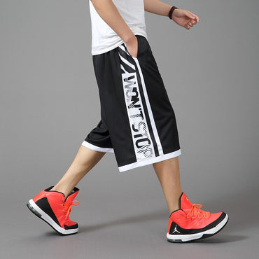 New Arrival Fashion Summer Men Shorts Basketball Large Casual Hip Hop Elastic Thin Elastic Waist Loose Striped Plus Size XL-4XL