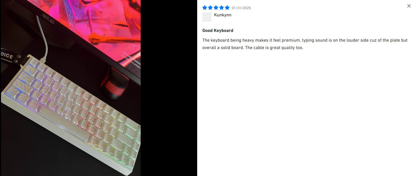 MCHOSE ACE 68 Magnetic Switch Gaming Keyboard Hall Effect Rapid Trigger Programmable RGB 8K Hz DKS/MT/TGL/RS/SOCD Keyboard