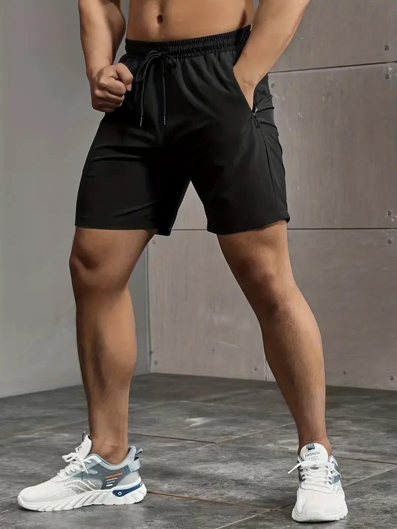 Men's Bottoms for Summer Gym Workout Running Cycling,Going Out Outfit 2025,QuickDrying Breathable Drawstring Waist Sports Shorts