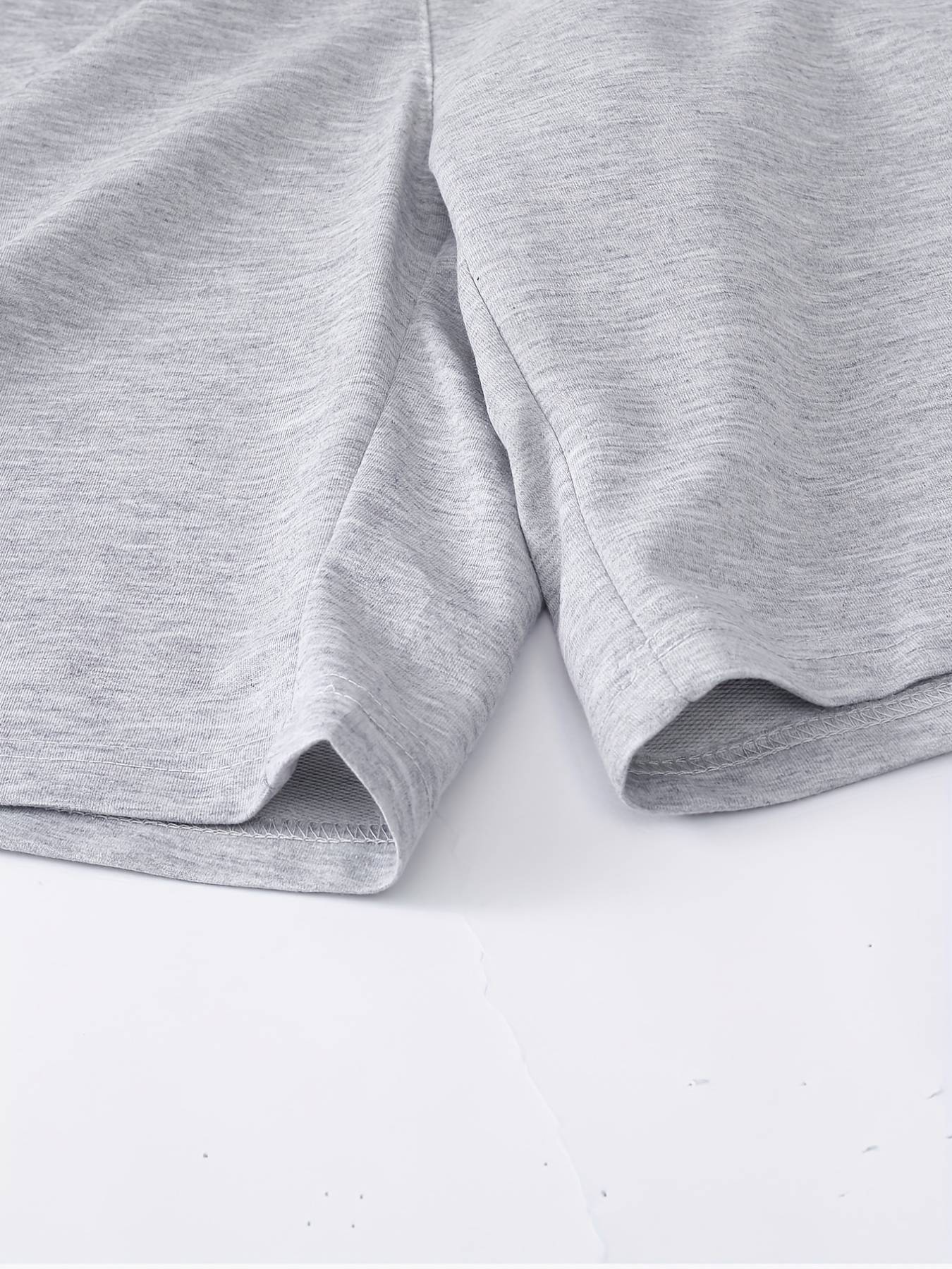 Los Angeles' Print Men's Loose Large Drawstring Casual Minimalist Shorts  Streettshirt Individual Casual Clothes