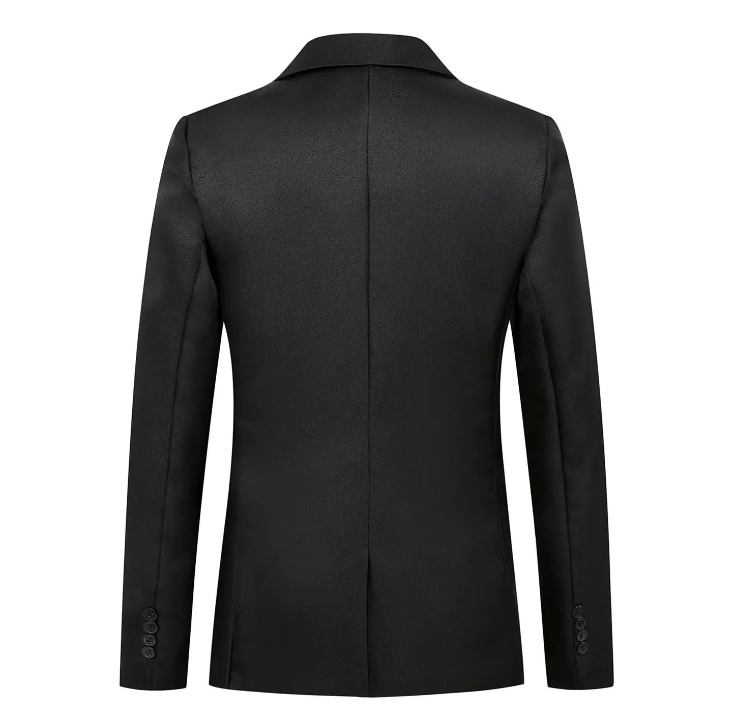 Men's Trendy Leisure Boutique Suit Jacket Autumn Casual Business Slim Fit Non-ironing Single Button Suit Solid Formal Blouse