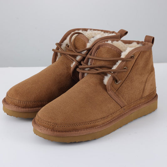 Evshine Women Hiking Snow Boots For Winter Waterproof Warm Work Ankle Boots For Women Comfy Faux Suede Boots For Indoor Outdoor