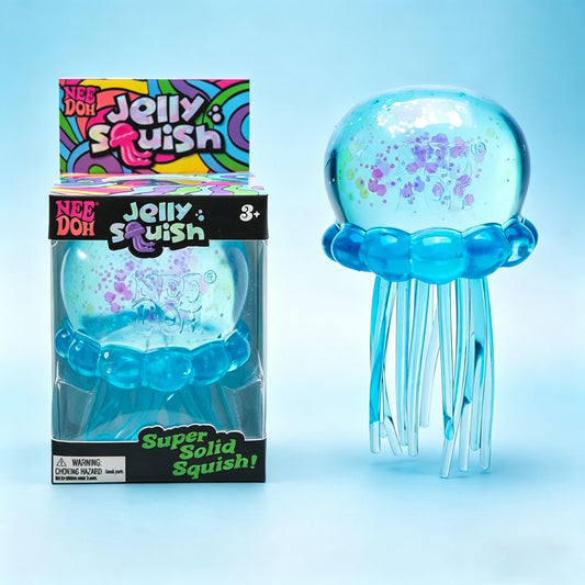 2026 hot Cute Nee Doh Jelly Hops Octopus Fidget Toy, Waterproof Water Play Sensory Toy, Great Gift for Boys and Girls