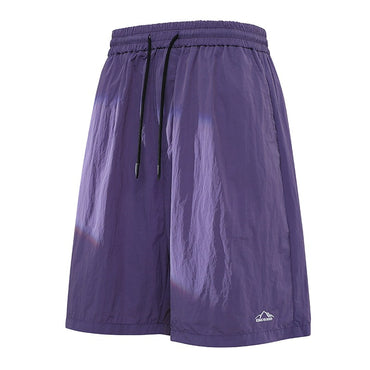 Men's Summer Embroidery Shorts Fashion Shorts Jogging Breathable Short Pants Male Shorts Casual Pants Simple Baggy Sports Shorts