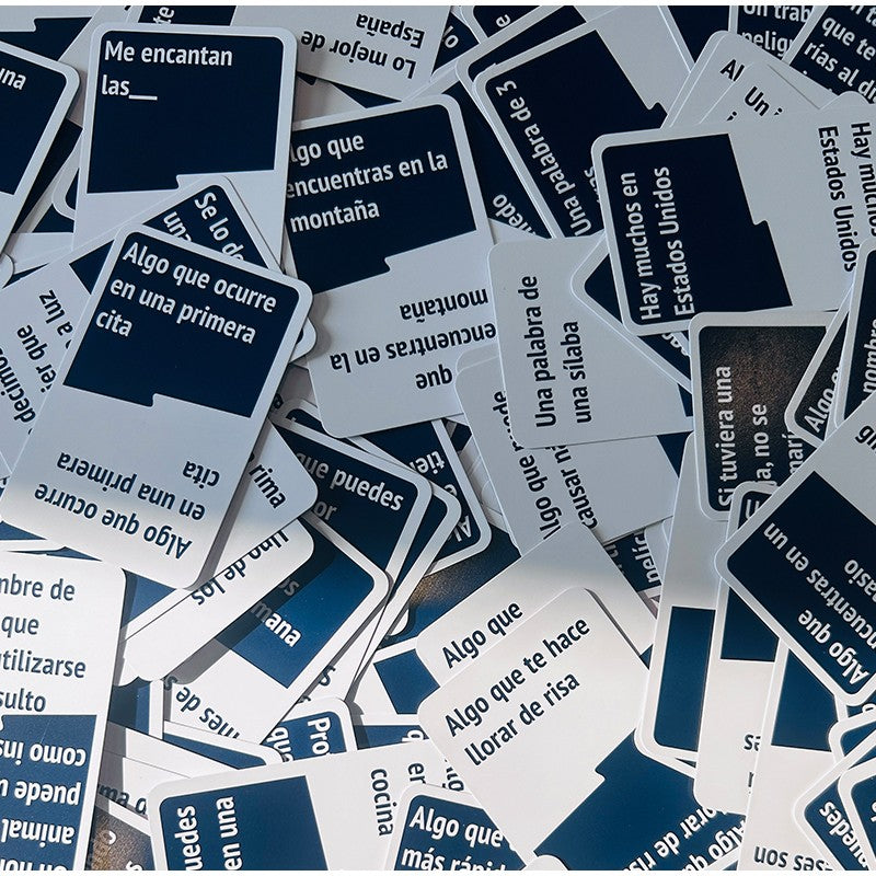 Quick stop (Spanish): wild western word duel Party props family interaction child gift Fast crazy unapologetic group interaction