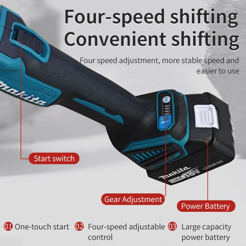 Retificadeira de Matriz sem Escovas Makita 35000RPM 6mm 2000W Elétrica Sem Fio Velocidade Variável Óleos Rotativos Para Bateria Makita 18v