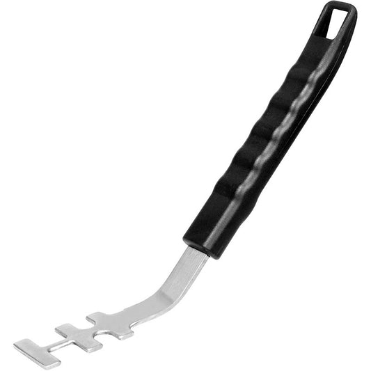 Universal Grill Grate Lifter Tool Cast Iron Grid Lever Lock Lifting Gripper Handle Clip for Barbecue Grilling Cooling Rack JT527