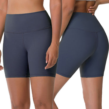 Sports Shorts Women High Waist Workout gym wear Fitness Yoga Shorts running Gym Leggings Cross Waist Slim Yoga Pants