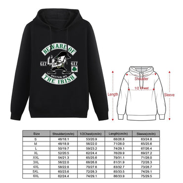 Fighting Irish Pub Boxing Hoodie autumn clothes men's sweat-shirt set hooded shirt fashion men men's oversize hoodie