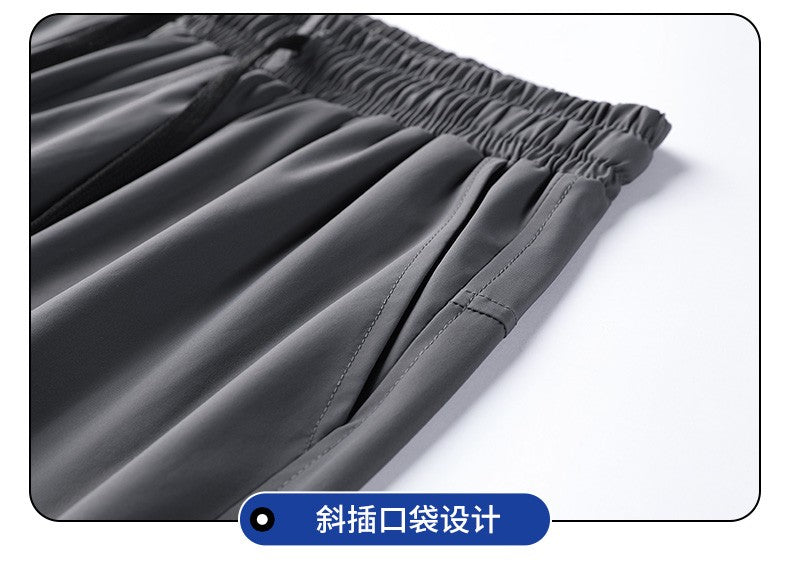 Men Summer Sweatpants Plus Size 8XL 9XL 10XL High Elastic Gym Joggers Large Size Quick Drying Running Fitness Pants Men Clothing