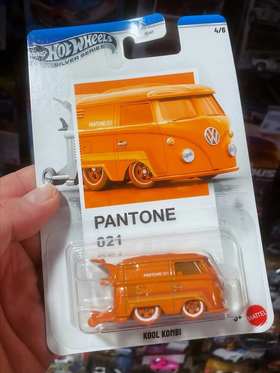 Hot Wheels 2026 Silver Series Pantone Porsche 934/5 Kool Kombi Twin Mill Ford Mustang COPO 1:64 Diecast Alloy Car Collectible