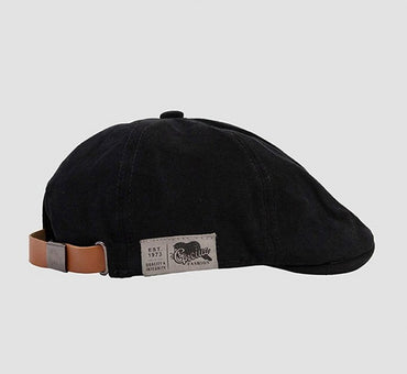 Boina masculina Peaky Blinders de algodão Estilo Britânico Ocidental Boné Ivy Clássico Boina vintage de linho feminina de inverno