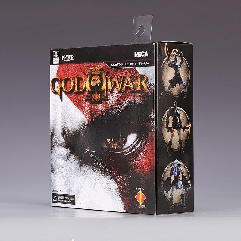 NECA God of War Ghost of Sparta Kratos Boneco de Ação 18cm PVC Coleção Articulada Jogo Ultimate Kratos Estatueta Modelo Brinquedos Presentes