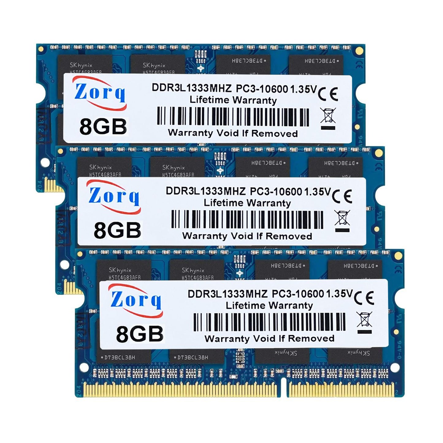 DDR3 DDR3L 4GB 8GB Laptop Memories Ram PC3L 1.35V 1066 1333 1600Mhz PC3 1.5V 8500 10600 12800 204Pin SODIMM Notebook Memory Ram