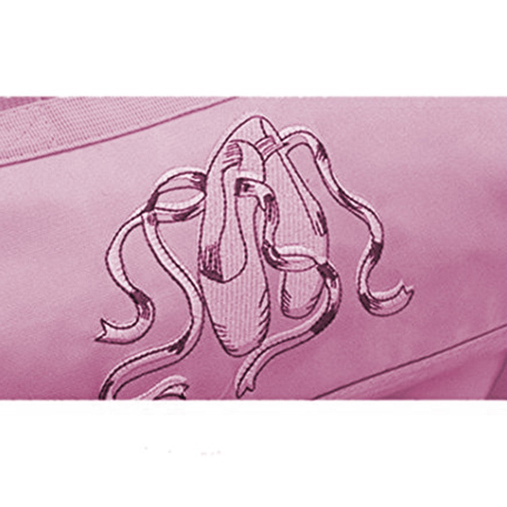 Shoulder Ballet Dance Bags Pink Girls Ballet Sports Dance Shoulder Bag Rucksack Embroidered Bags For Child Girls