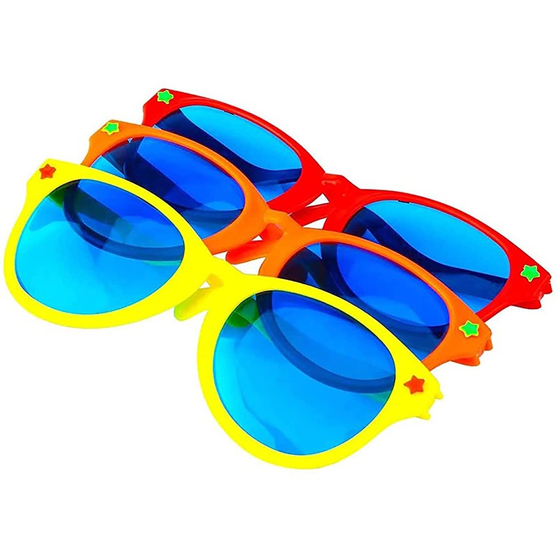 Jumbo Party Sunglasses Plastic Funny Oversized Sunglasses Prop Party Favors for Adults Festival Summer Swim Holiday Supplies