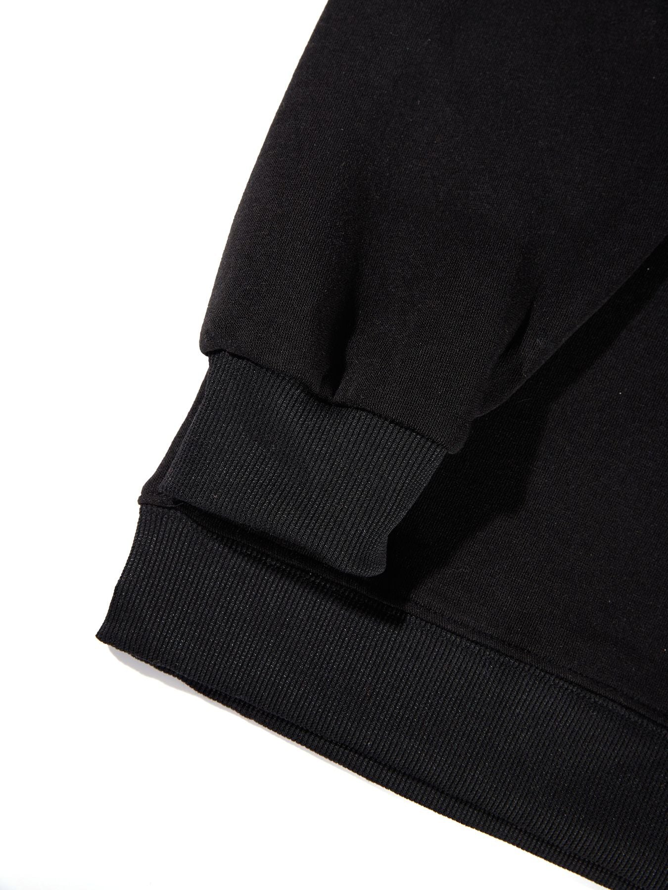 Brooklyn Forever Letter Design Men Sweatshirt Fleece Soft Clothes Trendy Loose All-Match Streetwear Crewneck Fashions Pullover