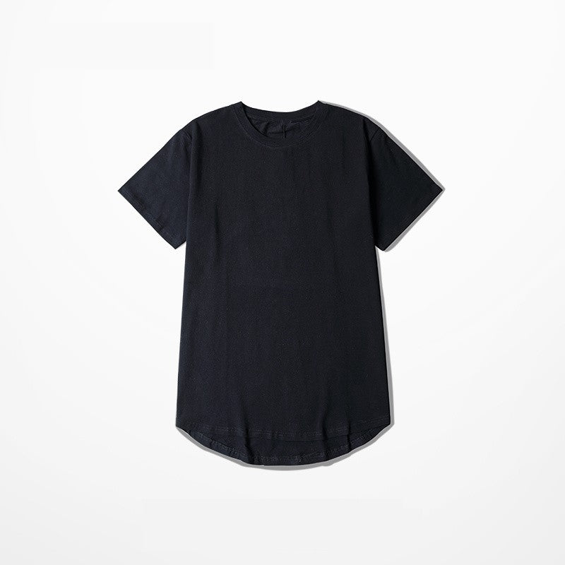 2025 MRMT High Street Arc Hem Mens T Shirt High Quality Cotton Men T-Shirt Lengthened Over Size Man Tops Tees For Male Tshirt