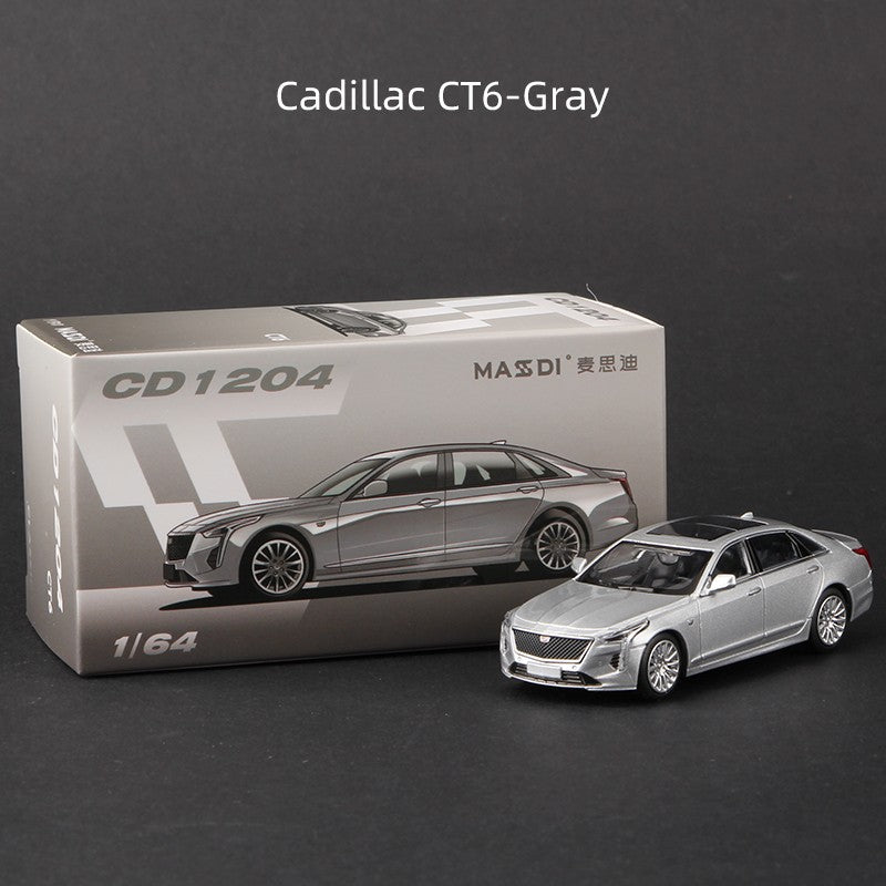 Massdi 1:64 Cadillac Escalade Carro Modelo CT5 CT6 Liga Miniatura Veículos Diecast Coleção de Brinquedos