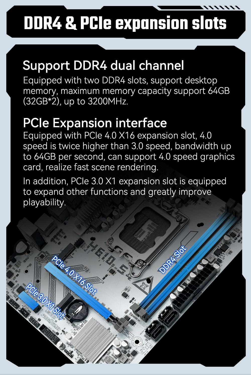 Placa-mãe MACHINIST H610 S4 LGA 1700 suporte Intel Core 12/13/14 geração I3, I5 CPU DDR4 desktop RAM NVME M.2 USB 3.0