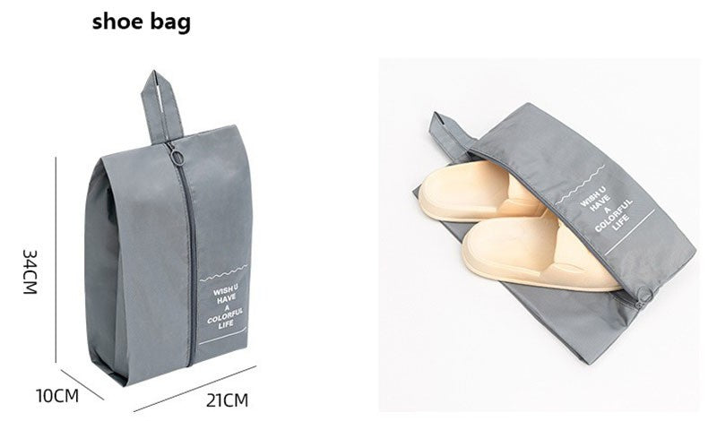 7/8/9-piece Set Travel Storage Bags,Digital Toiletries Shoes Clothes Organizer bag Suitcase Clothes Tidy Pouch,Packing Cubes Set