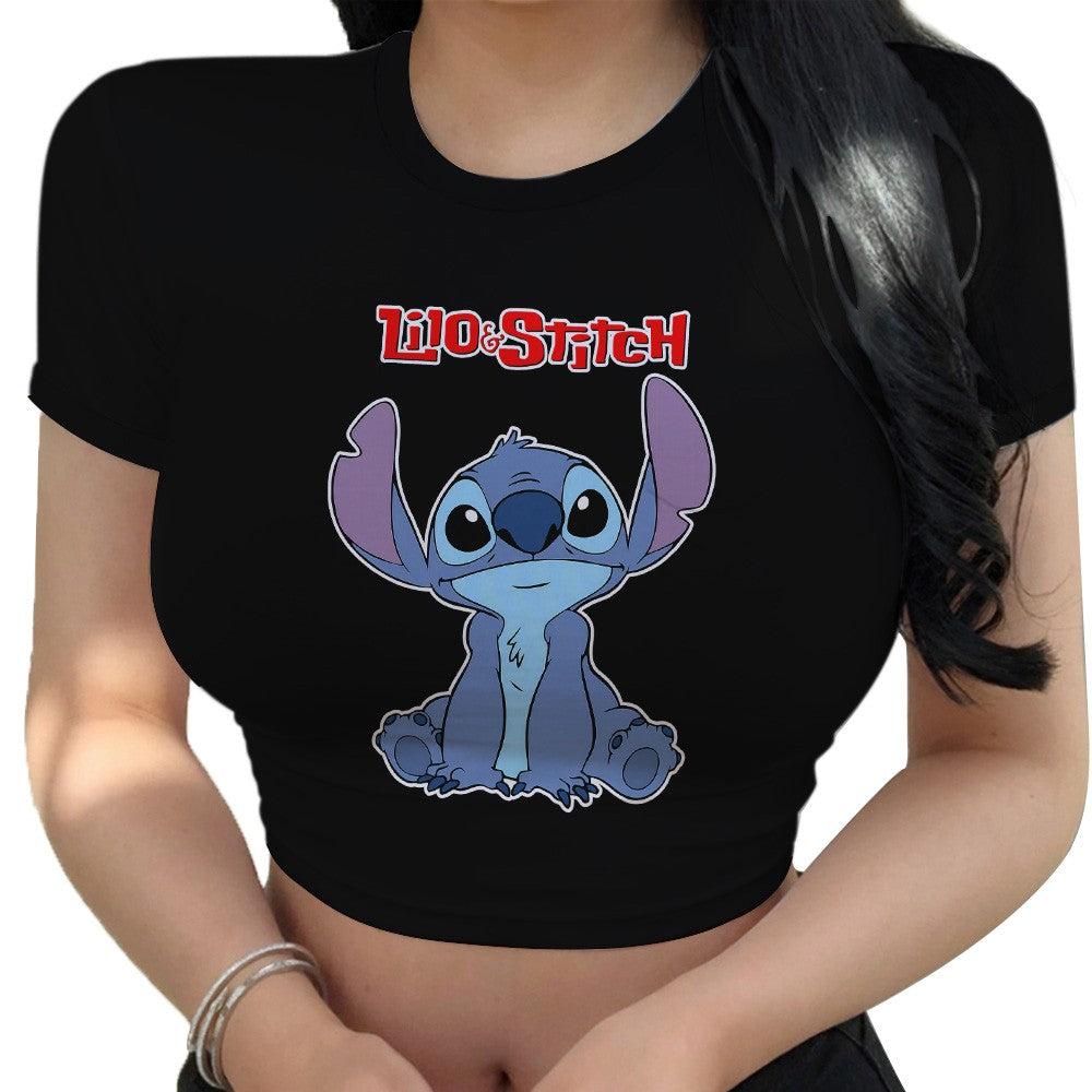Disney-Mickey Minnie Dresses for Women Soft Women's Beach Dresses Summer Fashion