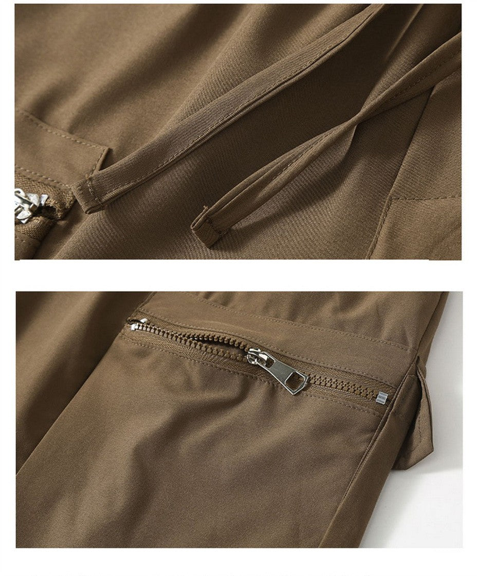 Summer Cargo Shorts Men 12XL Plus Size Shorts Fashion Casual Short Pants Male Summer Elastic Waist Shorts Big Size 12XL