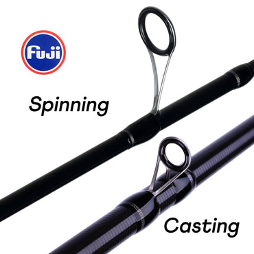 Vara de Pesca de Isca MAXIMUS 1.8m 2.1m 2.4m 2.7m 3.0m Carbono 30T Spinning Baitcasting Guia FUJI Viagem Casting 3-35g L/M/MH BIUTIFU