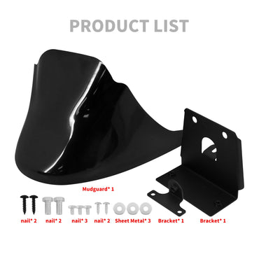 Motorcycle Front Bottom Spoiler Mudguard Air Dam Chin Fairing Fender Black For Harley Sportster XL 883 1200 Iron 2005-2014 ABS