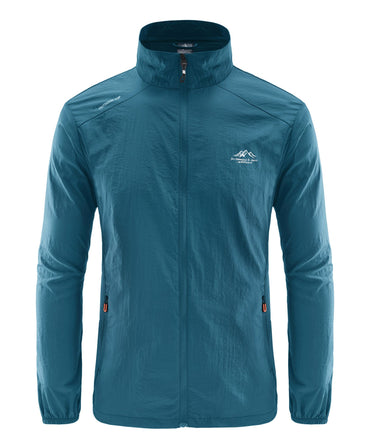 Summer Men's Sun Protection Casual Windproof Water resistant Ultrathin Jacket