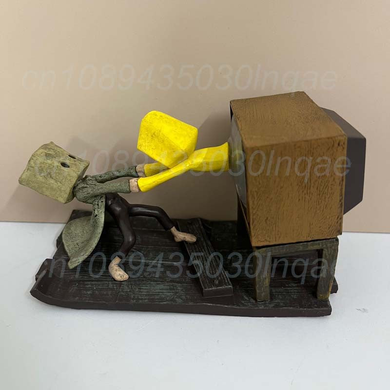 Jogo Quente GK Little Nightmares Anime Figure Six Maya Yamaoka Mono Action Figure Modelo Brinquedos Presente de Natal Decoração de Quarto