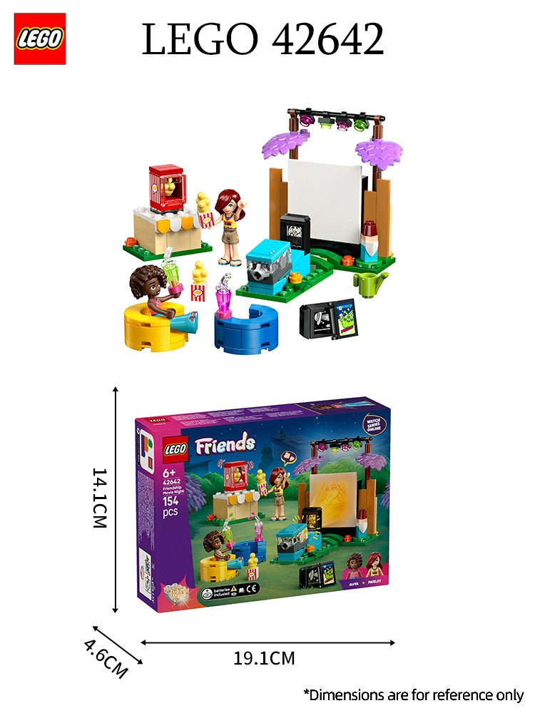 Lego 42642 Noite da Amizade Série Boas Amigas Blocos de Montar Brinquedos Presentes de Dia das Crianças