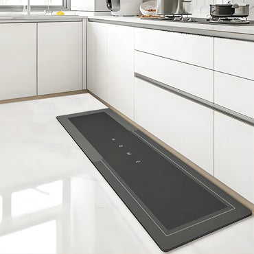 Diatomaceous Earth Absorbent Anti-fouling Kitchen Floor Mats Bathroom Anti-slip Rugs Kitchen Scrubbable Long Carpet