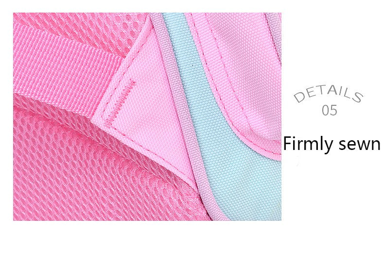 Mochila Infantil para Meninas Unicórnio Bolsa Escolar Olhos Arco-Íris Mochila para Adolescentes Viagem Impermeável