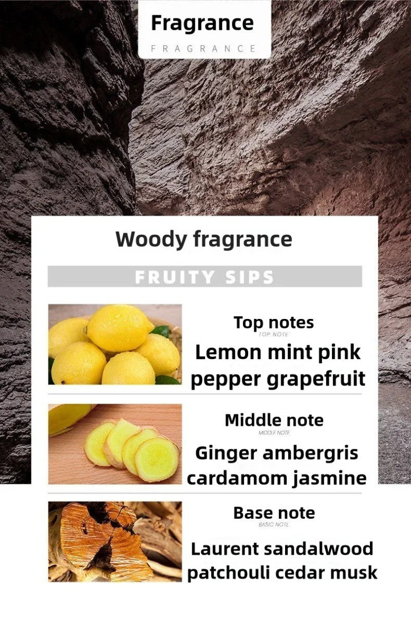 Brand Men Perfume 100ml, Pheromone Cologne with Floral Scent, Fresh Natural Spray for Hombre, Lasting Parfums Homme