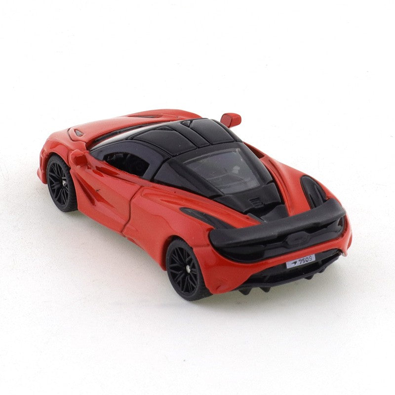 TSC 1:64 McLaren 750S Modelo de Carro Esportivo Simulação em Miniatura Liga Fundida Brinquedo de Carro Pequeno Ornamento de Coleção para Meninos