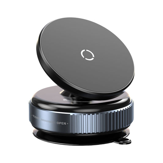 Magnetic Vacuum Car Mount Phone Holder Vacuum Suction Cup Car Phone Stand Universal GPS Navigation Stand for Car Smooth Surfaces