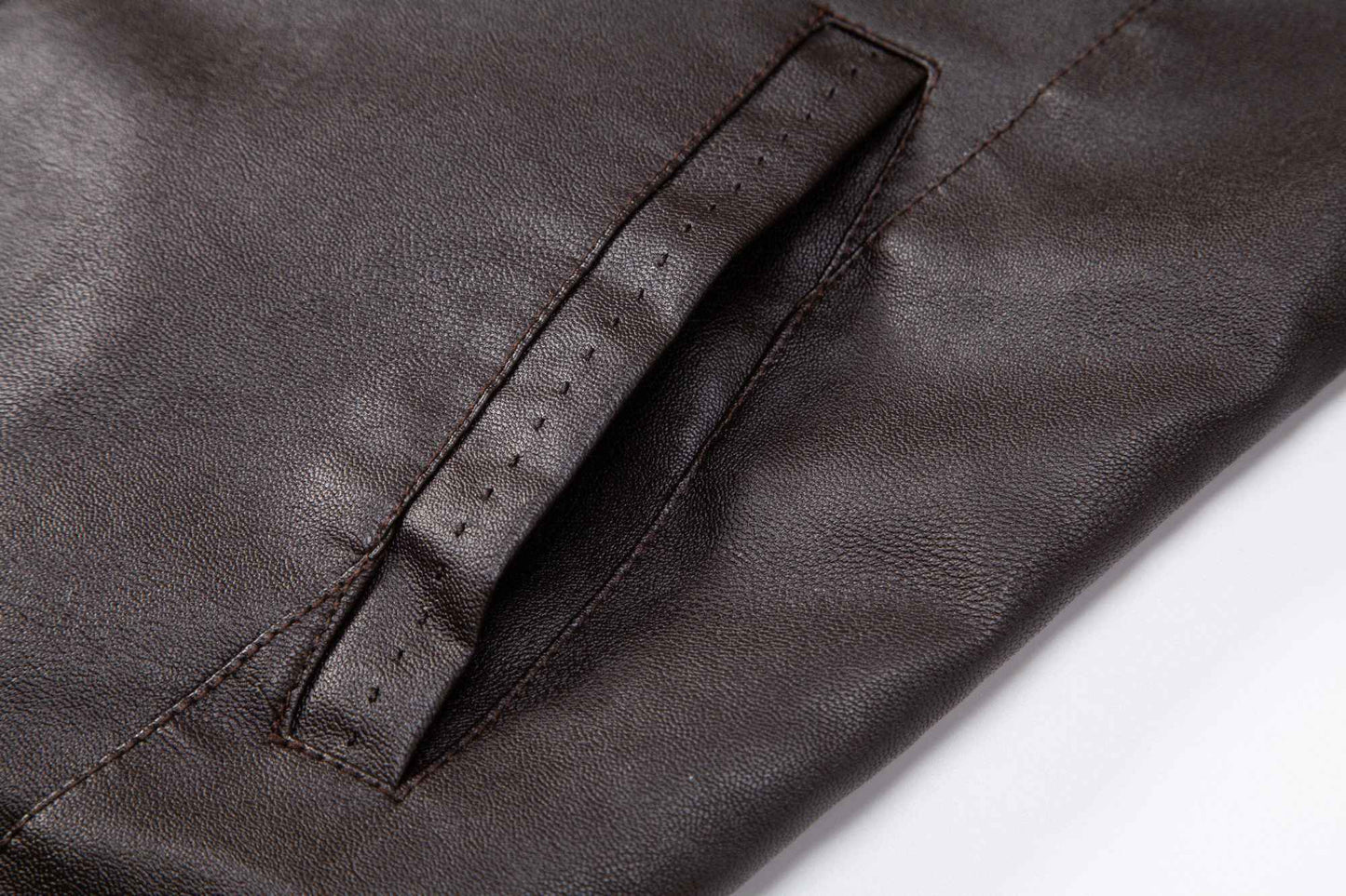 Mens PU Leather Jacket Men's Jackets Autumn Winter Warm Black Outdoor Outwear Coats 5XL Plus Szie ?????????? ???????
