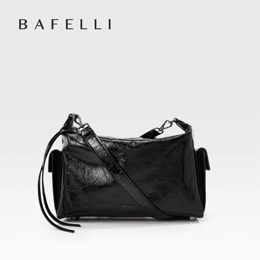BAFELLI 2025 NEW WOMEN'S CASUAL TOTE BAG UNISEX LARGE SHOULDER GENUINE LEATHER DESIGNER LUXURY BRAND CROSSBODY BAGS FASHION