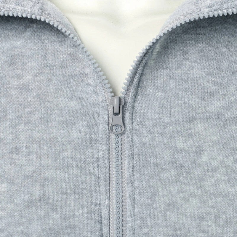 Autumn Men's Long Sleeve Zipper Jacket Coats Solid Color Warm Sweatshirts Casual Baseball Jacket Outdoor Streetwear