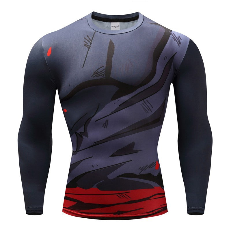 3D Printed T Shirts Cosplay Men Anime GOKU Shirts Fitness Compression T-Shirts Bodybuilding Tops Tees Vegeta Cosplay Costume Top