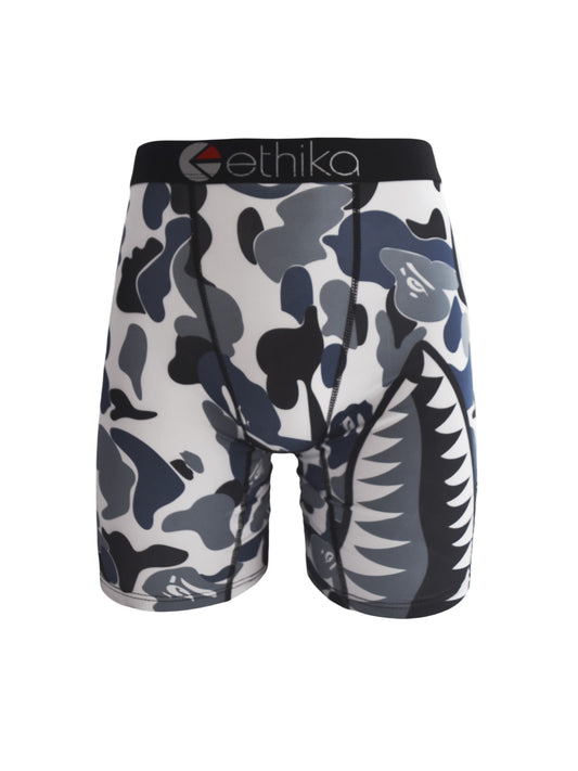 ETHIKA 1Pcs Sexy Underwear Boxers Fashion Print Underpants Male Boxers Men's Pan