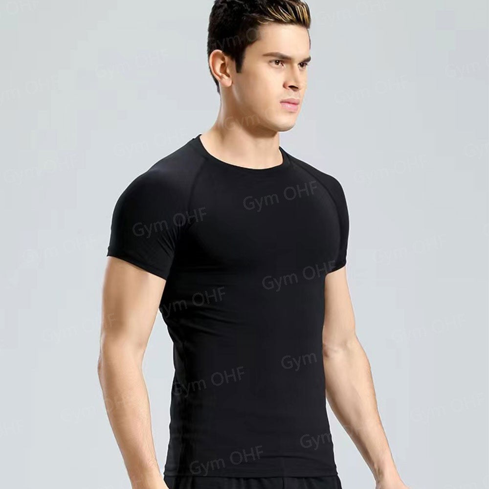 Thermal Man Underwear Set Spi/Der Compression T Shirt Leggings Yoga Sets Fitness