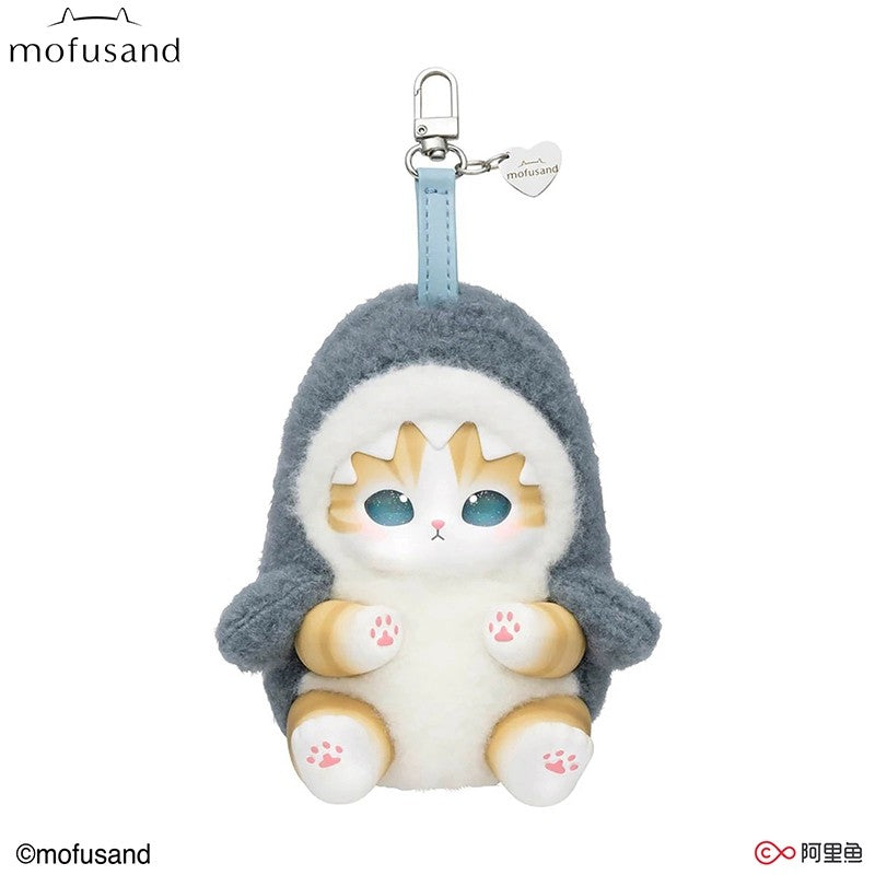 In Stock 100% Original Mofusand Cat Series Blind Box Shark Cat Surprised Box Toy Ornaments Mofusand Blind Box Plush Keychain