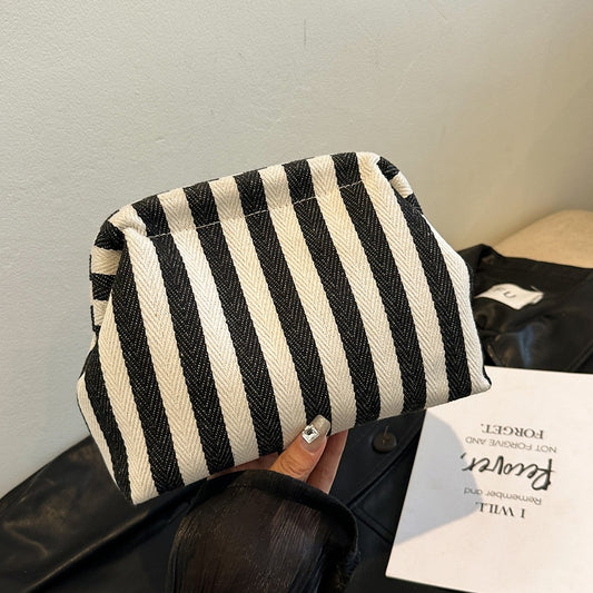 Summer Beach Clutch Bag for Women Colorblock Evening Handbag Cute Pouch Hobo Bag for Travel Party Prom