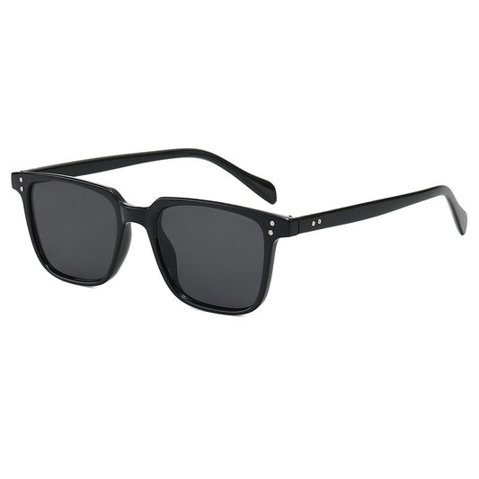 rectangle Rivet Tony Stark Sunglasses women men 2022 brand designer fashion Iron Man Glasses vintage oculos de sol masculino