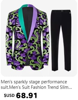 2025 Wedding Groom Suit for Men/Slim Fit 2-Piece(Blazer+pants)Breathable Groom Attire(Free Tie)Best Man, Party, Prom Ropa Hombre