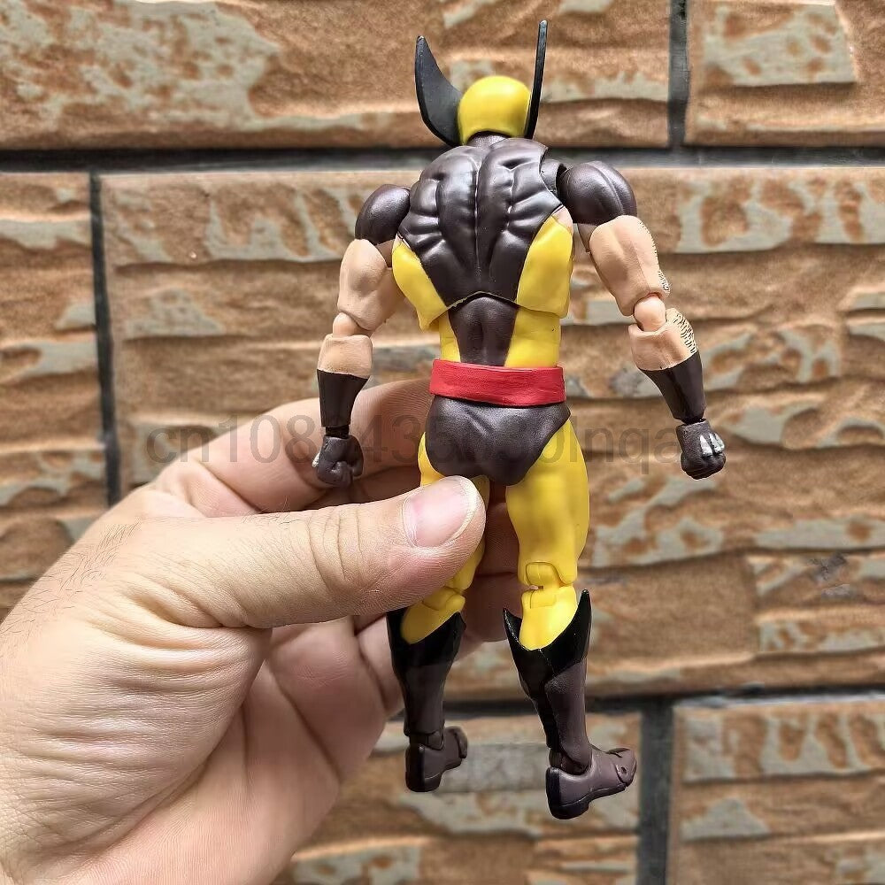 CT Toys Deadpool 3 Filme Boneco Wolverine Mafex 096 138 Ver. Quadrinhos Marrom X-Men Boneco de Ação Estátua Modelo Brinquedos Presente Boneca Legal