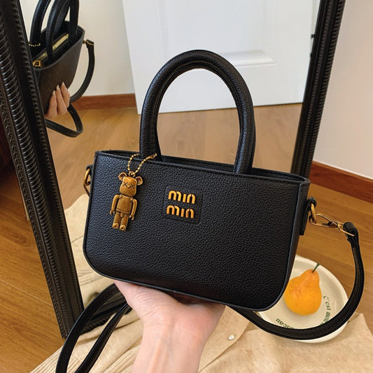 2025 New Trendy Women's Small Square Bag Minimalist Luxury Shoulder Bag for Mobile Phone Girl Fashion Crossbody Pouch Purse