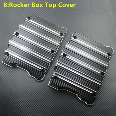 Motorcycle Forged Cam Cover Rocker Box Top Cover Transmission Top Cover Transmission Cable Clutch Covers For Harley Touring Dyna